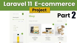 Laravel 11 ECommerce Project Part 2 [upl. by Nance438]