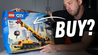 Is The NEW LEGO Crane A Buy [upl. by Asetal312]