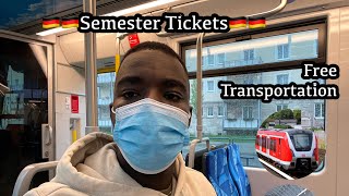 🇩🇪Student Semester Ticket🇩🇪 [upl. by Ahseyt]