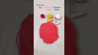 How to create pyrrole redart artist redcolor acrylicpainting oilpainting color colormixing [upl. by Pettifer]