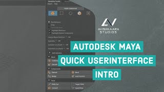 Autodesk Maya UI A Quick Introduction for Beginners [upl. by Worden562]