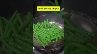 Oseng Oseng Kacang Panjang  Ide Masakan food [upl. by Ydnar835]