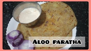 Aloo paratha in tamilsimple tiffen recipealoo chappathipavis samayallunchbox recipe [upl. by Annawot]