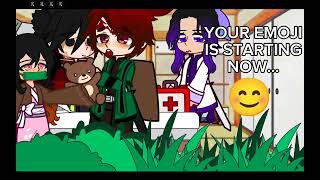 SELECTING EMOJI PART 2 DEMON SLAYER  CAPCUT  ENJOY BY  MAHH [upl. by Mailli]