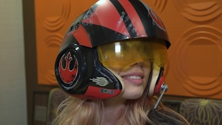 Unboxing Poe Damerons Awesome SoundGenerating Pilot Helmet [upl. by Handbook]