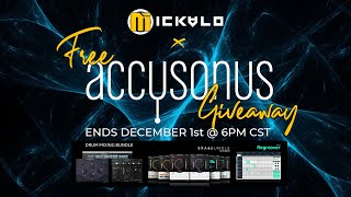 FREE ACCUSONUS GIVEAWAY  BLACK FRIDAY SALE [upl. by Codi]