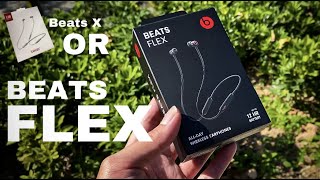 Beats Flex 2020 VS Beats X  differences you dont know about beatsbydre [upl. by Holder858]