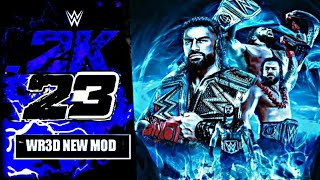 Wr3d New Mod  Wr3d 2k23 Mod Download Link Mediafıre  WWE 2k23 For Android  By Gojan tech gaming [upl. by Vilma]