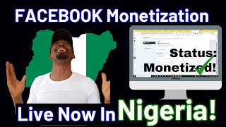 Facebook Monetization LIVE In Nigeria Facebook MONETIZATION 2024 Update facebookmonetization2024 [upl. by Bobseine]