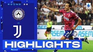 UdineseJuventus 01  Chiesa seals win for Juve on final day Goal amp Highlights  Serie A 202223 [upl. by Sitarski]