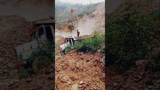 Mountain road landslide npl skdvolg mountains roadnplshorts [upl. by Dorweiler73]