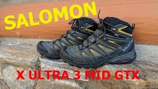 Salomon X Ultra 3 Mid GTX Review [upl. by Can]