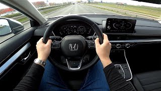 2024 Honda CRV VI 20 eHEV 184 HP POV Test drive Exterior and interior quality check CARiNIK [upl. by Amhser]