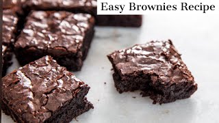 Easy Brownies Recipe [upl. by Eliathas]