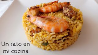 Como hacer ARROZ con PULPO y LANGOSTINOS DE VINARÒS 2021 [upl. by Iover]