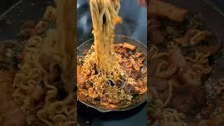 Stir Fry Ramen Noodles ASMR [upl. by Kcub]