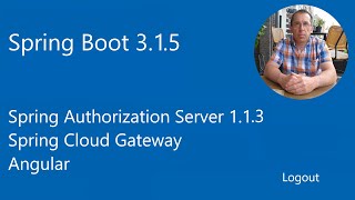 Spring Authorization Server  Spring Cloud Gateway  Wellfunctioning Logout [upl. by Verena]