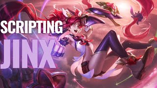 Jinx Script  LOL Pre season  Ensoulsharp  Eubb [upl. by Ikim]