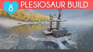 BEST PLESIOSAUR BUILD  Ark Survival Evolved  Unofficial PvP Server Episode 8 [upl. by Darren]