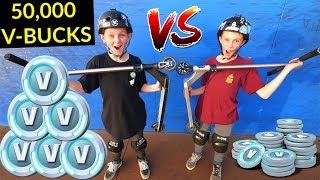 WINNER GETS 50000 VBUCKS Game of Scoot [upl. by Tahpos43]