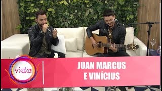 Dupla sertaneja Juan Marcus e Vinícius conquistam o país com sua música  280819 [upl. by Ellecrag244]