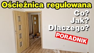 Wszystko o ościeżnicy regulowanej Jaki otwór pod drzwi 80 z ościeżnica regulowaną [upl. by Eblehs]