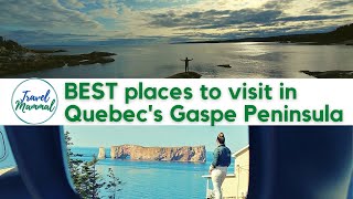 Amazing Places to Visit in Quebecs Gaspe Peninsula  Travel Video [upl. by Queenie]