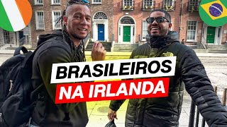 BRASILEIROS NA IRLANDA suporte completo para o intercâmbio [upl. by Eisle]