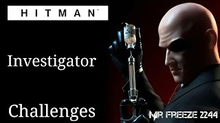 HITMAN 2016  Investigator  ChallengesFeats [upl. by Woo]