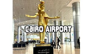 CAIRO INTERNATIONAL AIRPORT TERMINAL3 WALKING TOUR [upl. by Pesvoh]