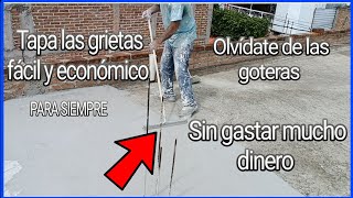 Una super opción rápida y Fácil de Sellador para concreto Estampado en Piso [upl. by Yeclehc]