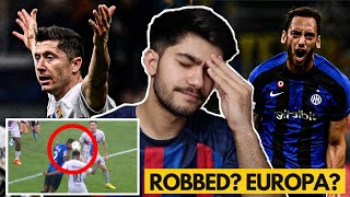 Barcelona ROBBED Barcelona EUROPA  Inter vs Barca 10 Champions League [upl. by Siger640]