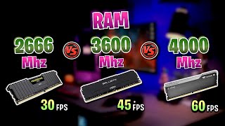 ✅ Ryzen 5 5600G ✅ 2666 MHz vs 3600 MHz vs 4000 MHz ✅ ¿Cuál es MEJOR para JUGAR [upl. by Langill]