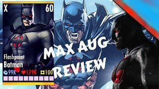 injustice  MAX AUG FLASHPOINT BATMAN [upl. by Onstad718]