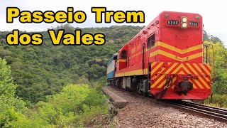 PASSEIO TREM DOS VALES  Guaporé  Muçum [upl. by Nawat]