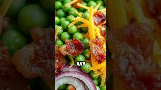 Quick amp Delicious Creamy Pea Salad Recipe in 60 Seconds [upl. by Pietrek]