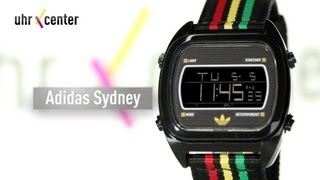 Adidas ADH2809 Sydney HerrenDigitaluhr Rasta [upl. by Kakalina]