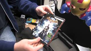 Batman Arkham Asylum Collectors Edition Unboxing [upl. by Akemaj147]