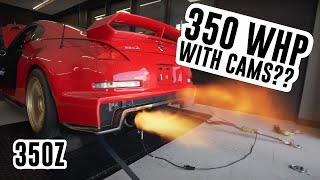 This 350Z NISMO made 350WHP with Cams [upl. by Retsbew769]