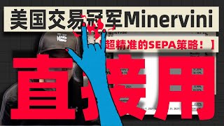 【奇！独孤求败！】实盘交易双冠王Minervini的交易模板搞到手，高胜率精准SEPA策略和两种稳赢形态被揭秘！！3348的收益遥遥领先！ Mark Minervini 实盘交易 交易策略 [upl. by Oirevlis]