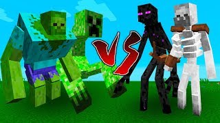 WELKE MOB IS HET STERKST IN MINECRAFT [upl. by Tailor]