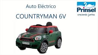 Auto Eléctrico Prinsel COUNTRYMAN 6V [upl. by Medin]