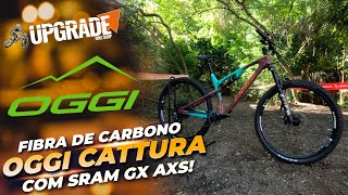 OGGI CATTURA PRO COM SRAM GX AXS  ARO ALEX RIMS DAS BIKES OGGI VEM DE ONDE  UPGRADE BIKES [upl. by Lotsirb]