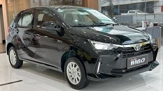 All New Toyota WIGO  2024   10L Hatchback  Black Color [upl. by Buroker]