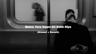 Maine Tera Naam Dil Rakh Diya Slowed  Reverb  Lofi Song  Santanu Song [upl. by Putnem71]