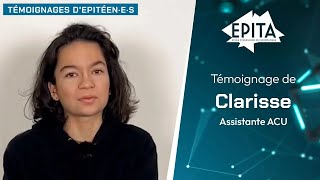 Témoignage de Clarisse  Assistante ACU [upl. by Ztirf]