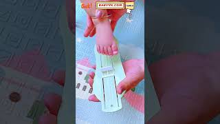 Is Your Child’s Shoe Size Hard to Determine Check the Childs Foot Measuring Ruler shoes baby [upl. by Nesto]