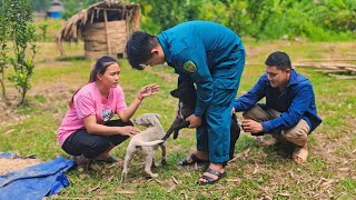 The dog is in danger What will the kind police officer and He do to save the dog [upl. by Accebor]