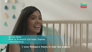 Pampers Double Protection Pants  Mom’s Testimonial – More Comfort More Convenience [upl. by Akemed]