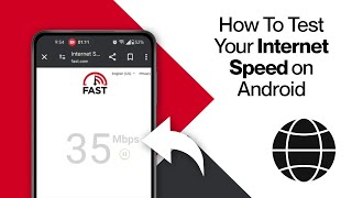 How To Perform Internet Speed Test On Android 2024 Tutorial [upl. by Innavoj]